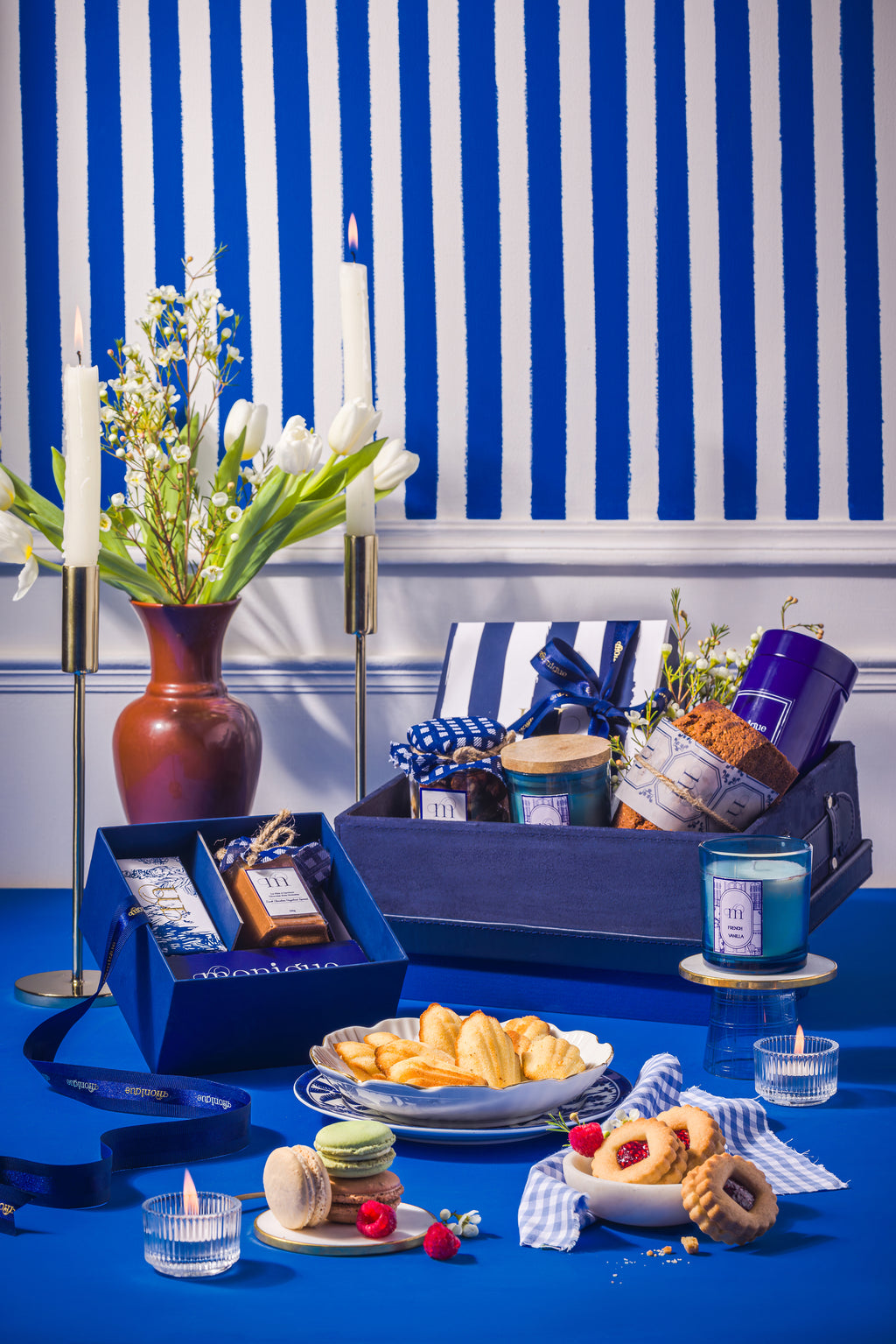 Blue Velvet Hamper