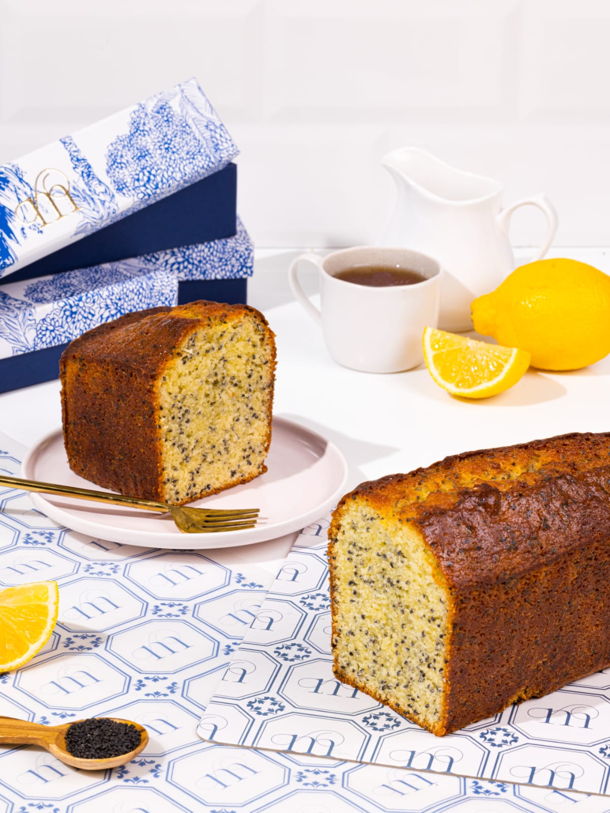 Le Cake Citron Jaune - Myrtille