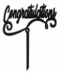 "Congratulations" Topper