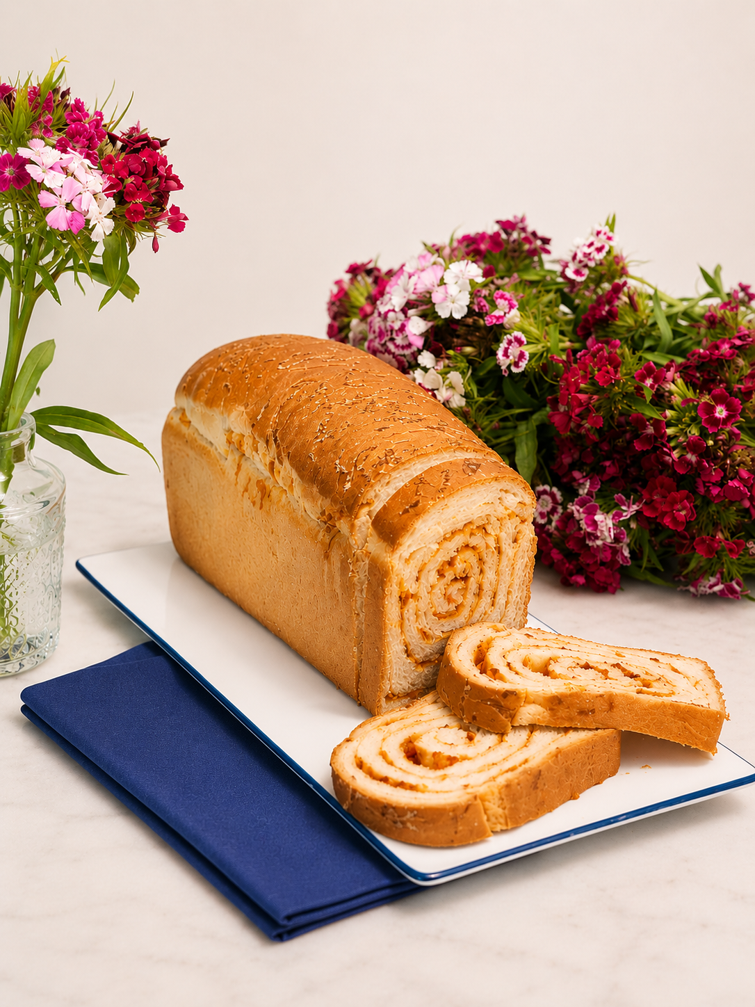 Chili-Cheddar Swirl Bread