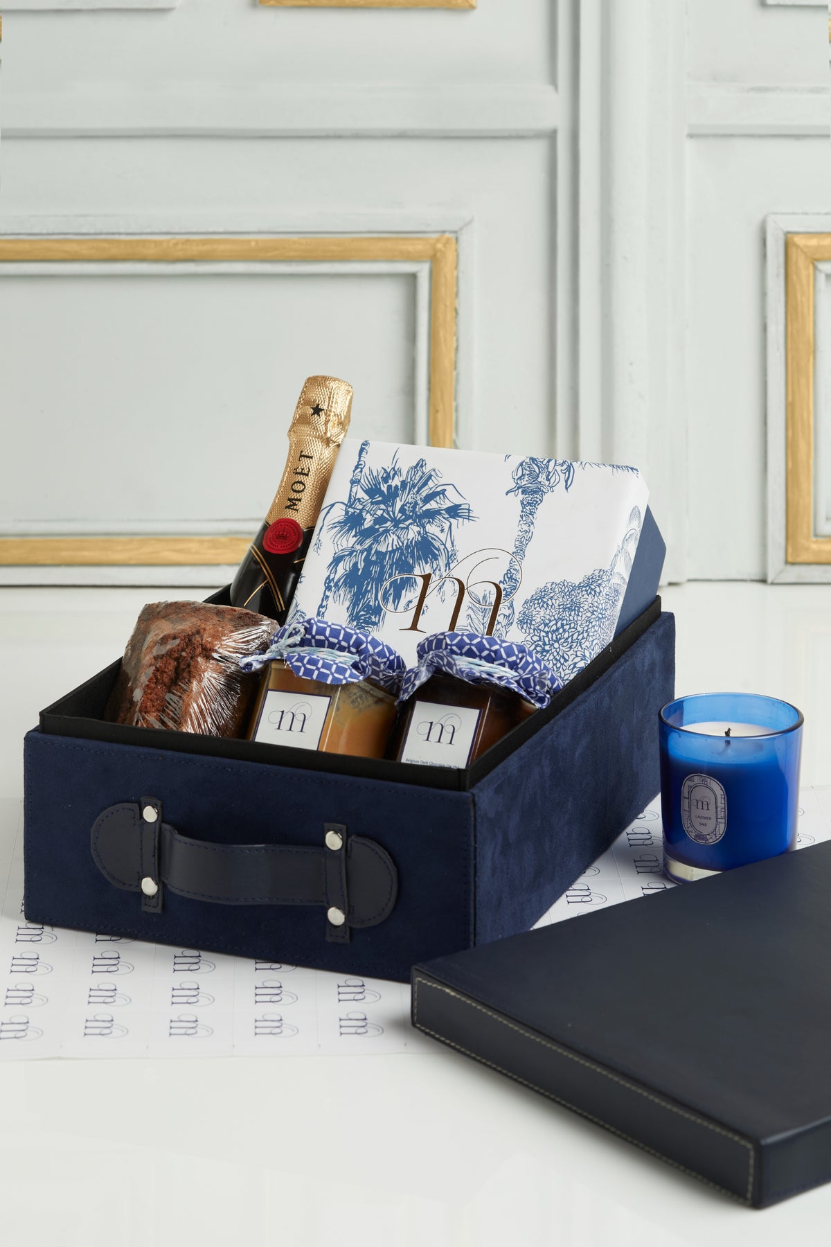 Blue Velvet Hamper