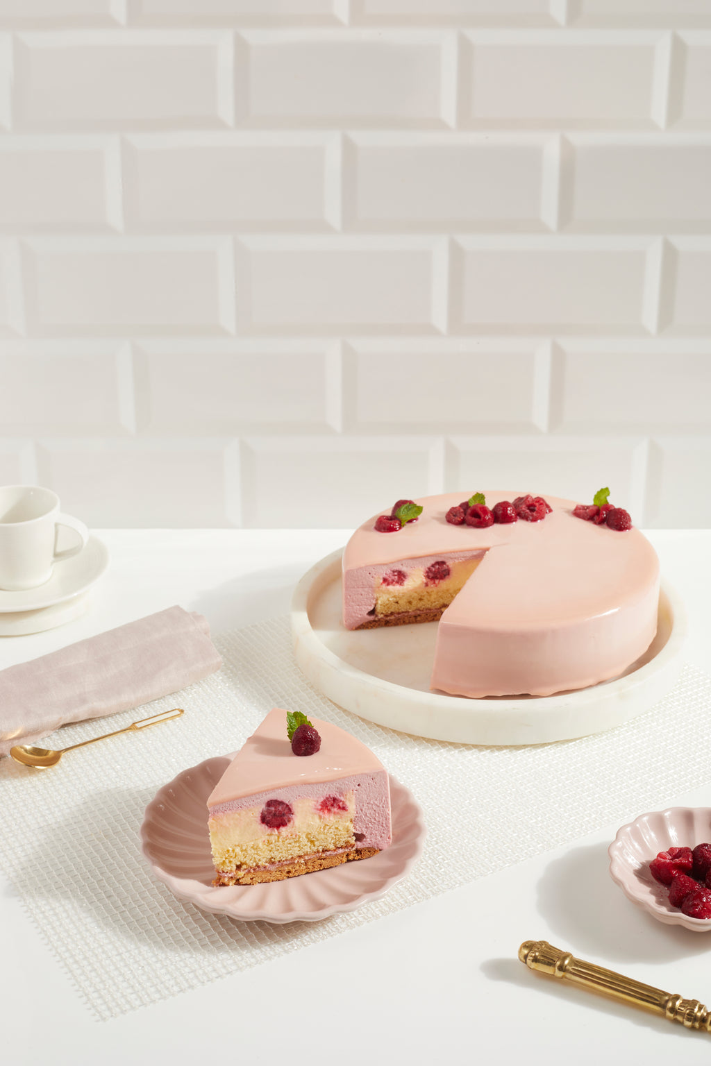 Le Citron-Framboise [Eggless]